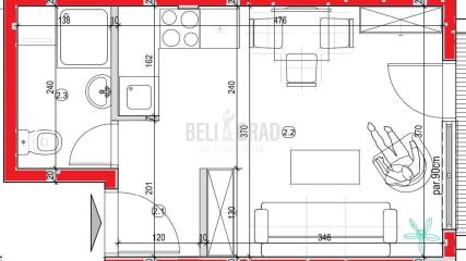 stanovi   Beograd  Miljakovac    Džordža Kenana