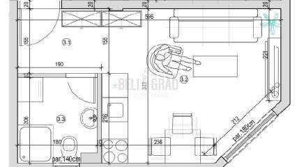 stanovi   Beograd  Miljakovac    Džordža Kenana