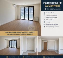 poslovni prostor   Beograd  Beograd na vodi    Bulevar Vudroa Vilsona