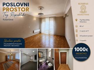 poslovni prostor   Beograd  Trg republike    Kolarceva