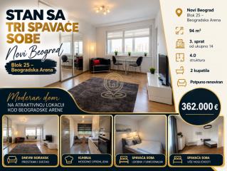 stanovi   Beograd  Arena (blok 24 i 25)    