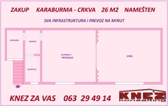 stanovi   Beograd  Karaburma    KARABURMA-KOD CRKVE