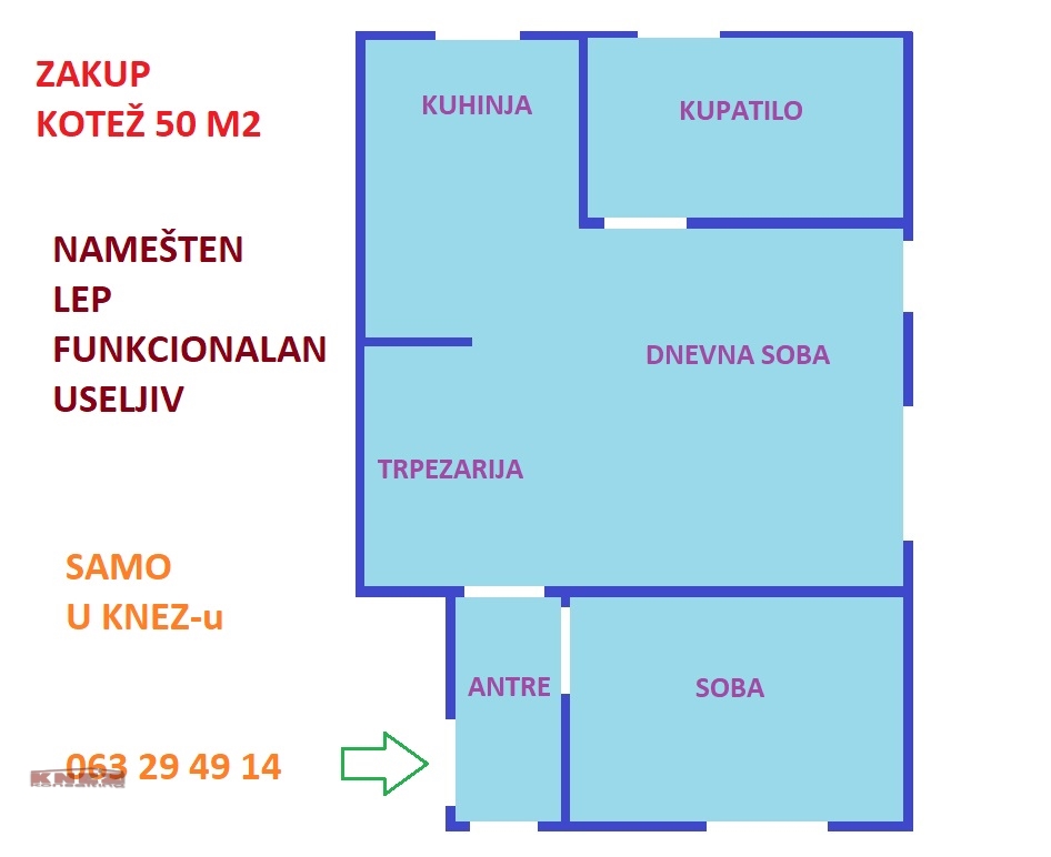 stanovi   Beograd  Kotež    KOTEŽ