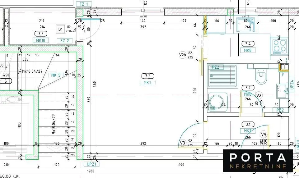 Jednosoban stanovi Zemun Zemun Gornji grad 93000 evra