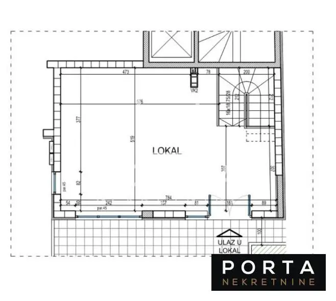 Beograd Zvezdara poslovni prostor 123000 evra 