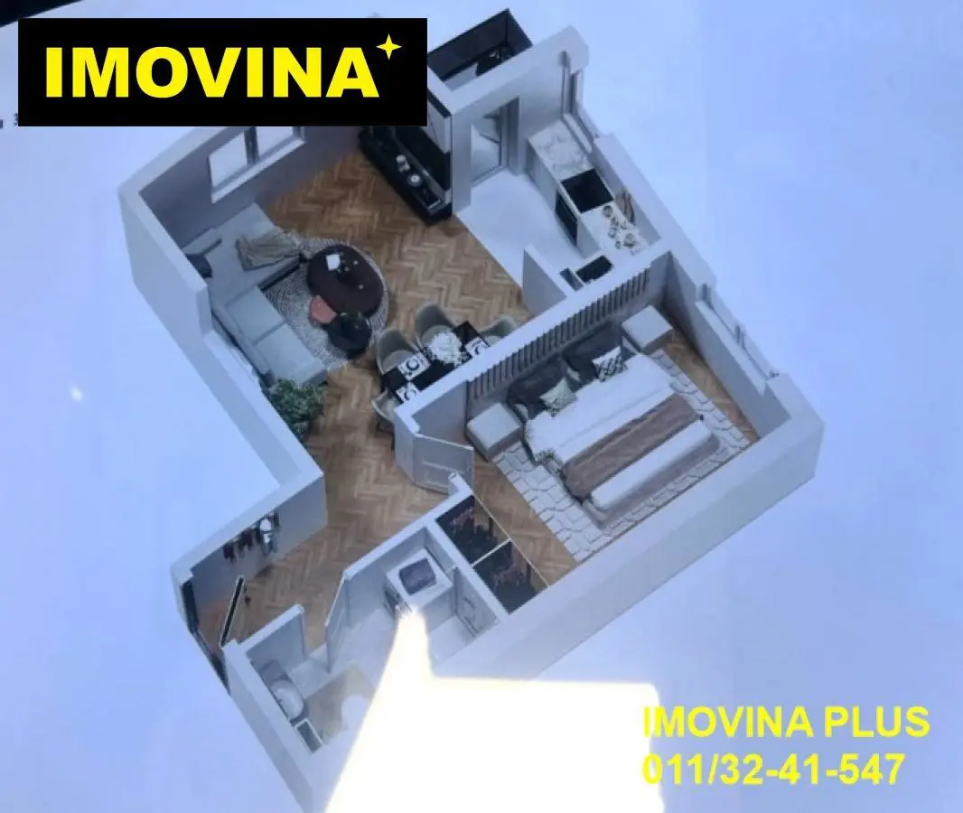 stanovi Beograd Kalovita  novogradnja Jednoiposoban 
