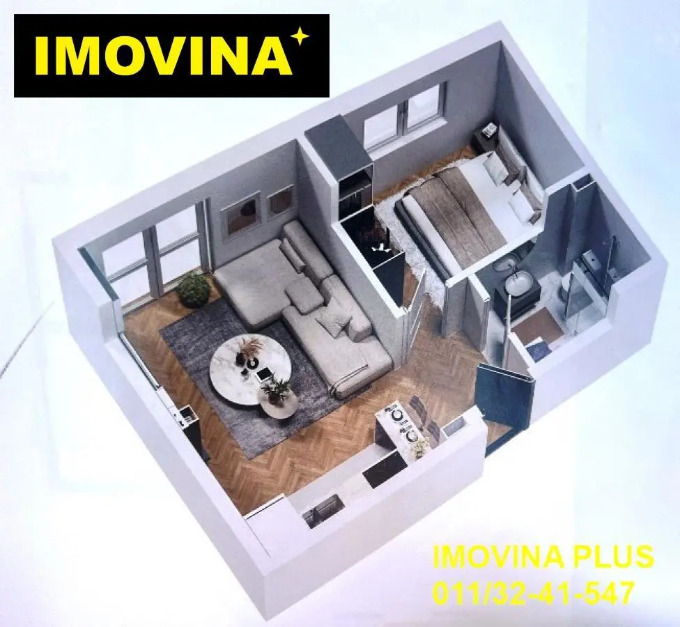 Beograd Palilula  novogradnja Jednosoban stanovi 61050 evra 