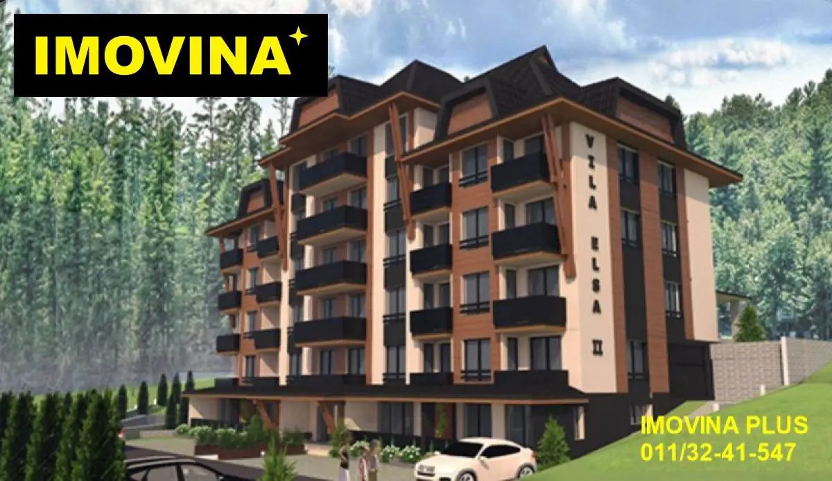 Zlatibor Centar  novogradnja  uknjizeni Jednoiposoban stanovi 109000 evra 