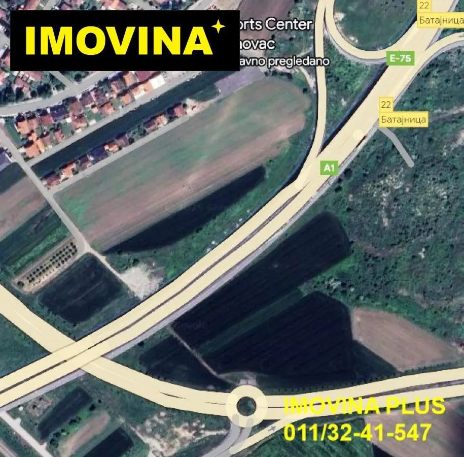  uknjizeni plac Zemun Batajnica 1300000 evra 