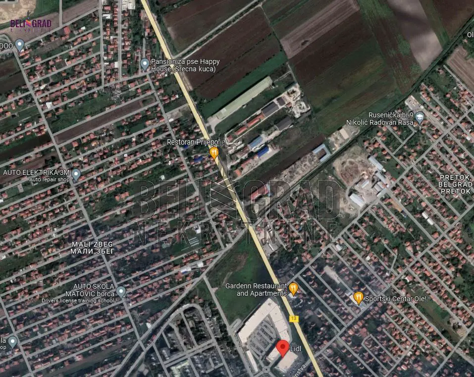 plac Palilula Borča 340000 evra 