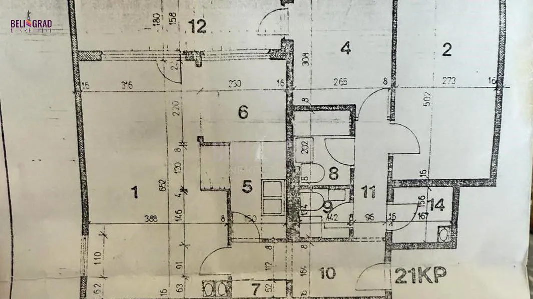 stanovi Beograd Novi Beograd Blok 45 (TC Enjub) Dr Ivana Ribara Četvorosoban 
