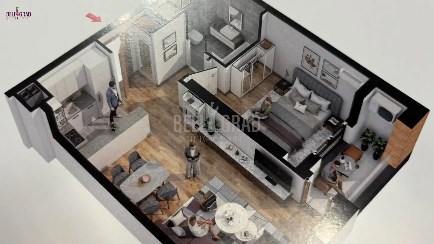 Beograd   novogradnja Dvosoban stanovi 275000 evra 