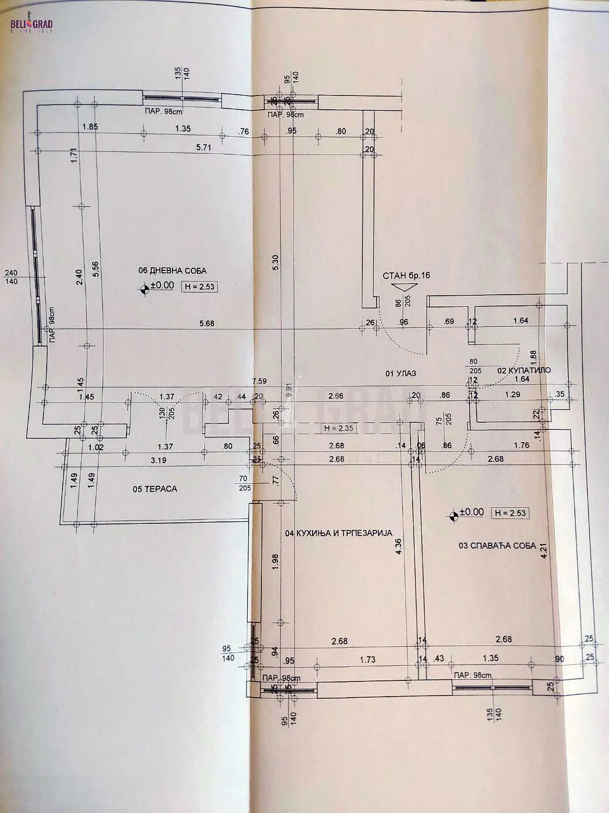 Beograd Voždovac Dvosoban stanovi 180000 evra 