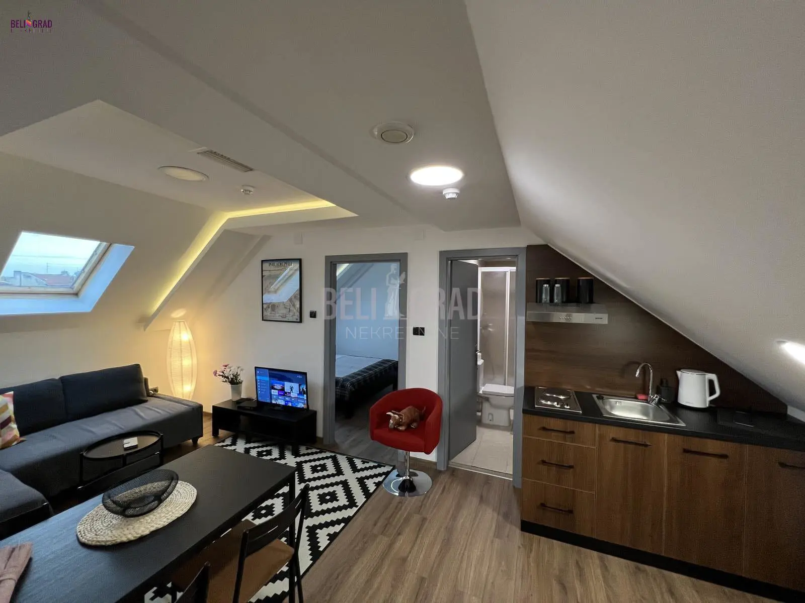 Dvosoban stanovi Palilula Palilula lokacija 800 evra 