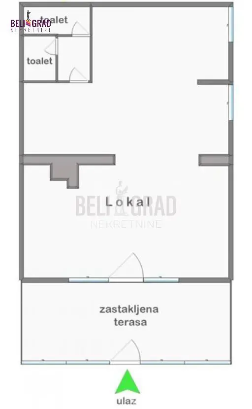 poslovni prostor Beograd Kneza Danila 