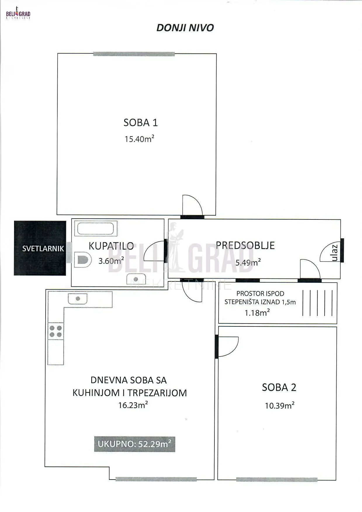 Beograd Zemun Četvorosoban stanovi 235000 evra 