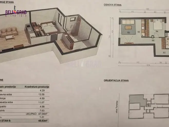 Beograd Voždovac  novogradnja Dvosoban stanovi 150000 evra 