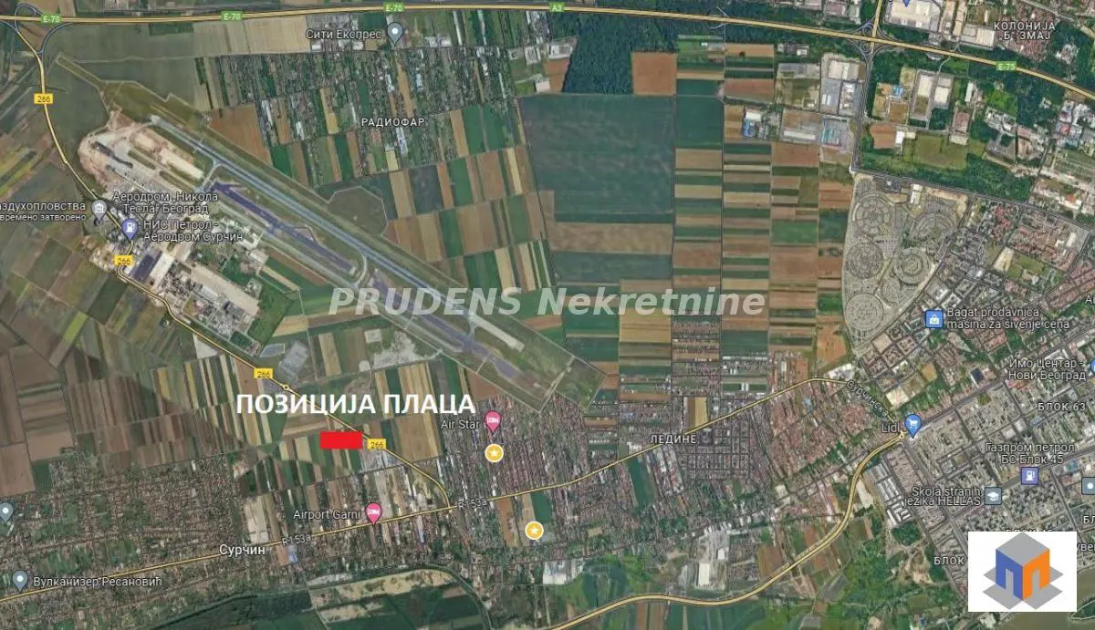 plac Beograd Ledine  uknjizeni 