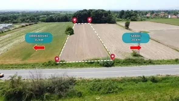  uknjizeni plac Šabac Šabac 45000 evra 