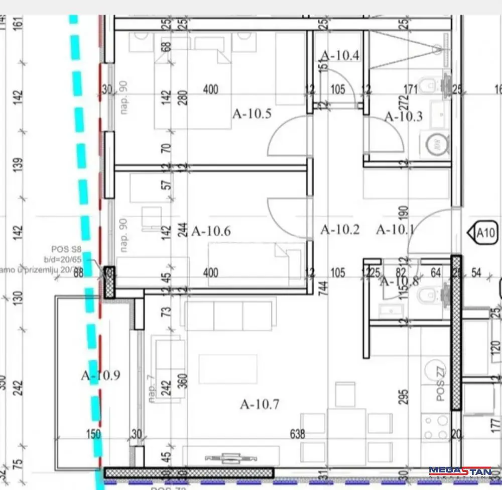 stanovi JUŽNO-BANATSKI OKRUG Dvoiposoban 