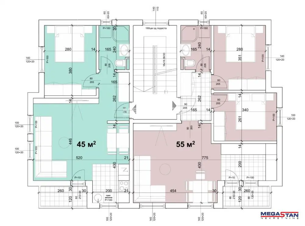 stanovi Beograd Kikindska Jednoiposoban 