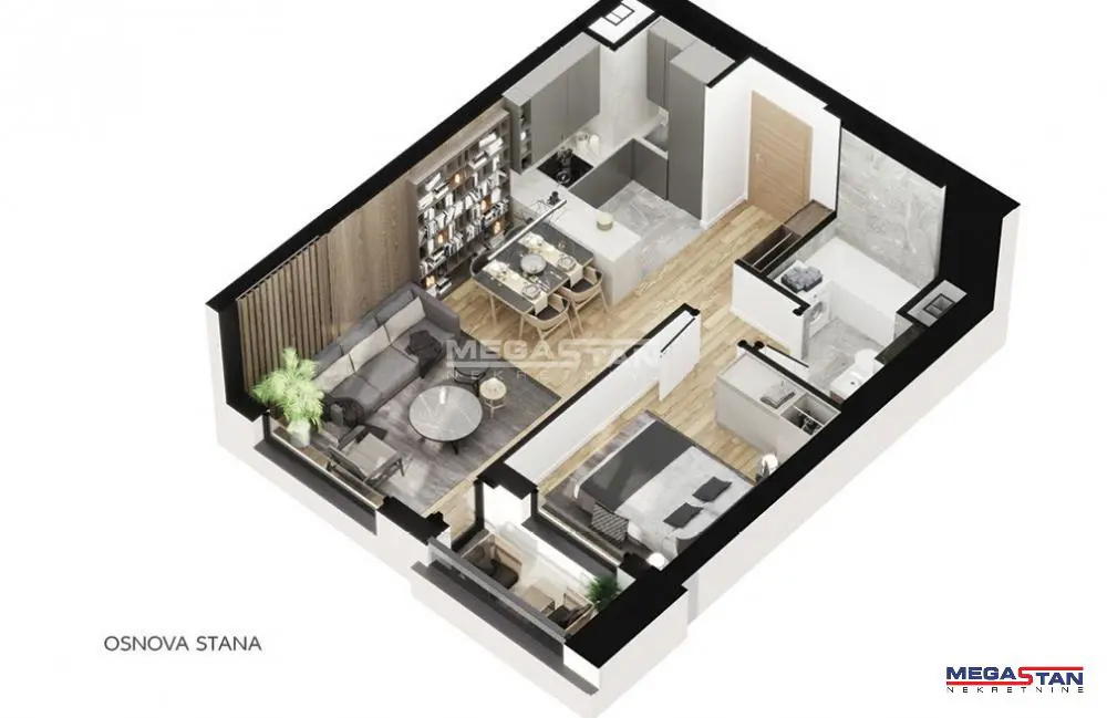 Dvosoban stanovi Voždovac Voždovac lokacija 200000 evra 