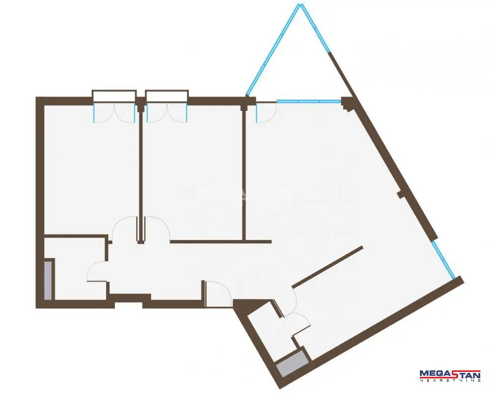 Troiposoban stanovi Palilula Bogoslovija 220000 evra 