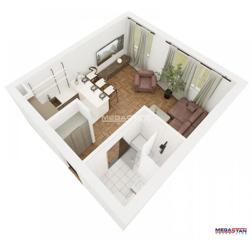 Beograd Zvezdara Jednosoban stanovi 68747 evra 