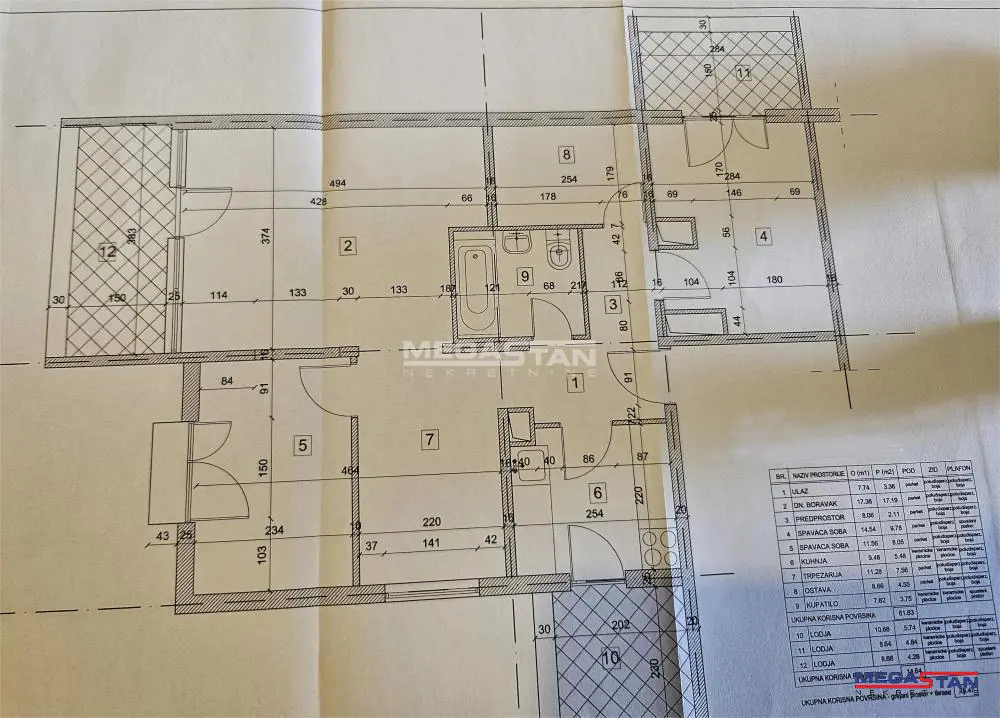 Beograd Rakovica Troiposoban stanovi 182000 evra 