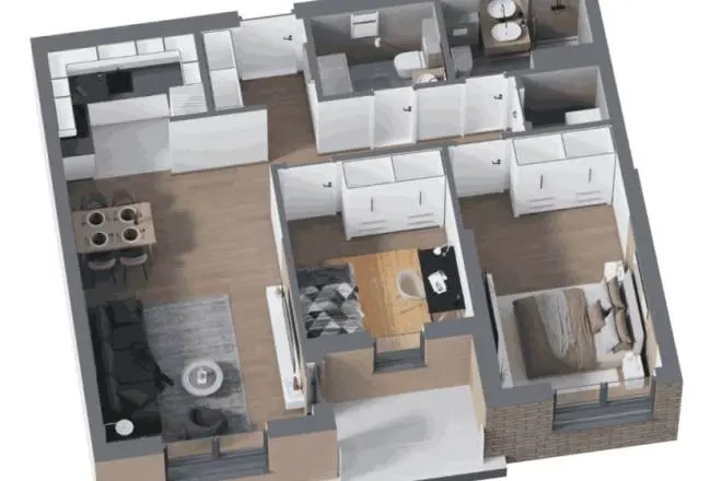 stanovi Beograd Nemanjin grad Trosoban