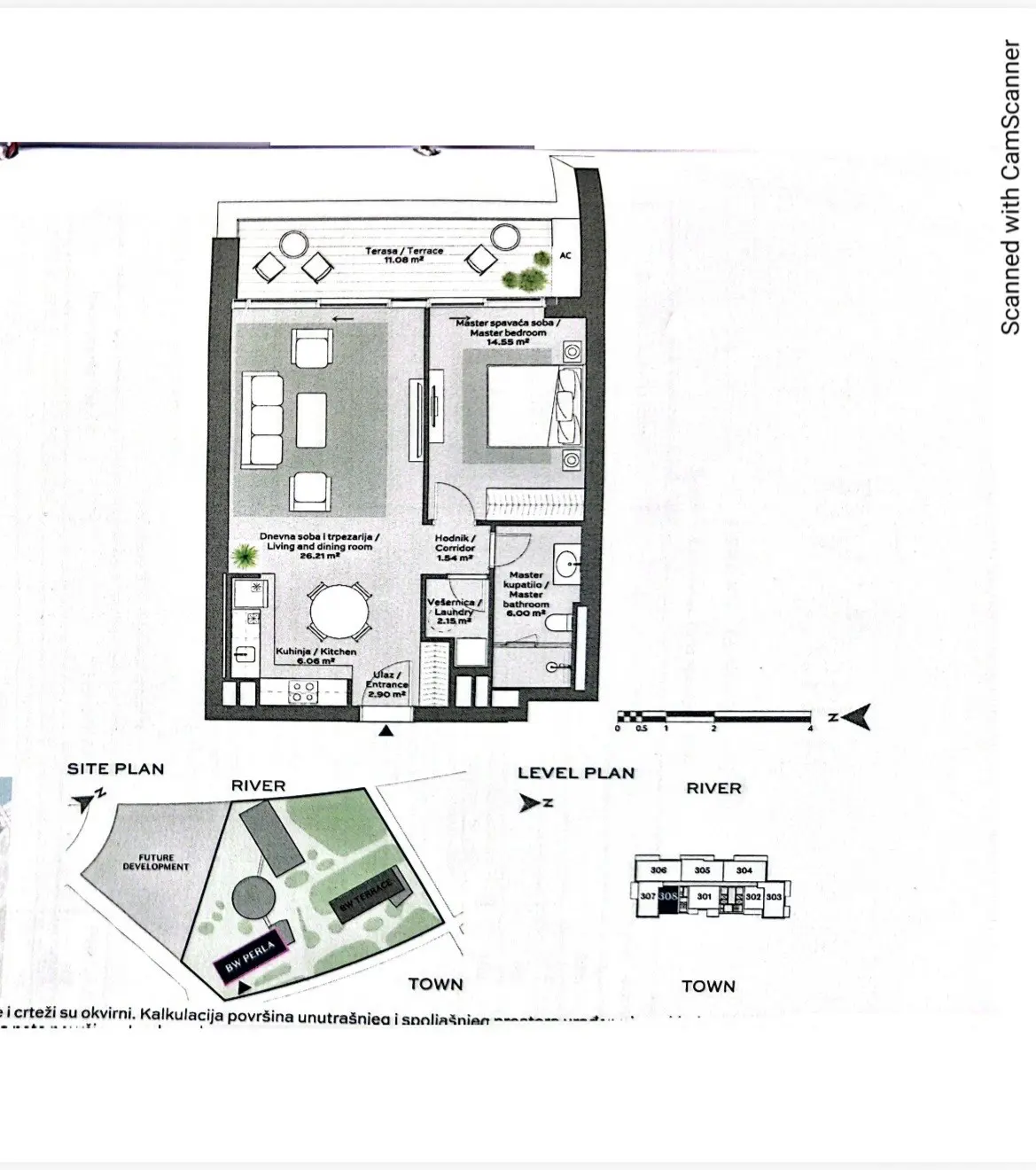 stanovi Beograd Hercegovačka  novogradnja Dvosoban 