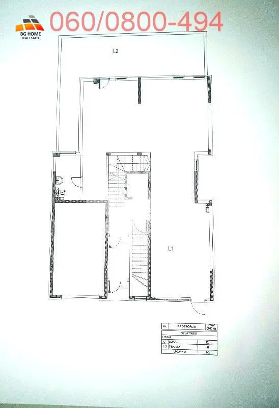 poslovni prostor Zvezdara Đeram 4000 evra 