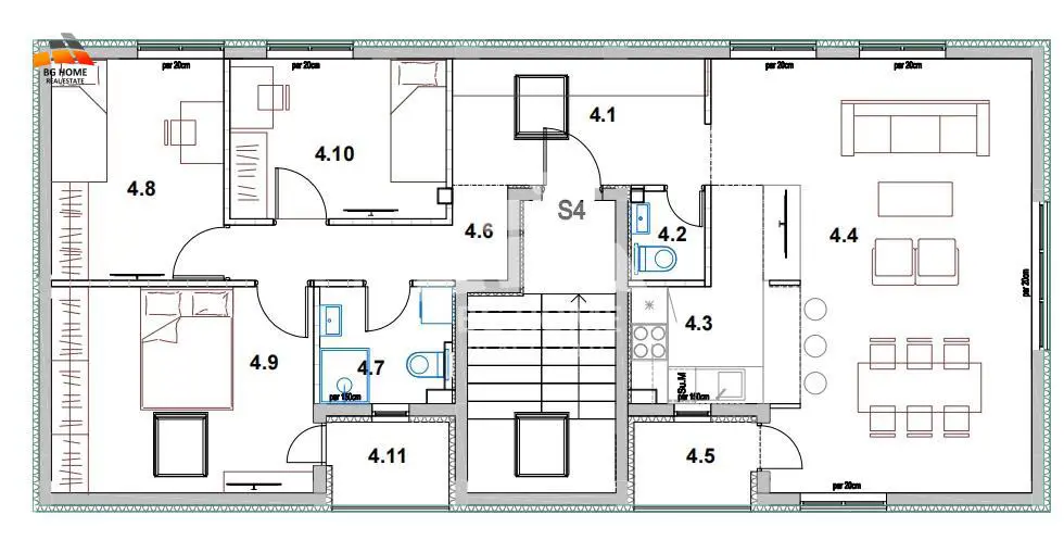  novogradnja Troiposoban stanovi Palilula Borča 185840 evra 