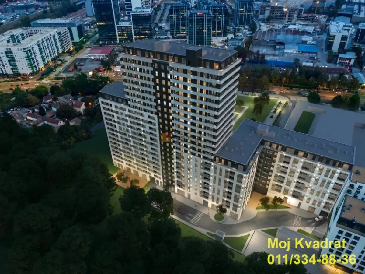  novogradnja Trosoban stanovi Novi Beograd Bežanijski blokovi (61 do 64) 217041 evra 