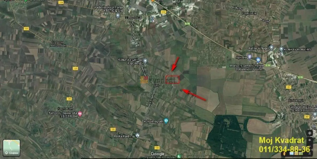  uknjizeni plac Okolina - 70000 evra 