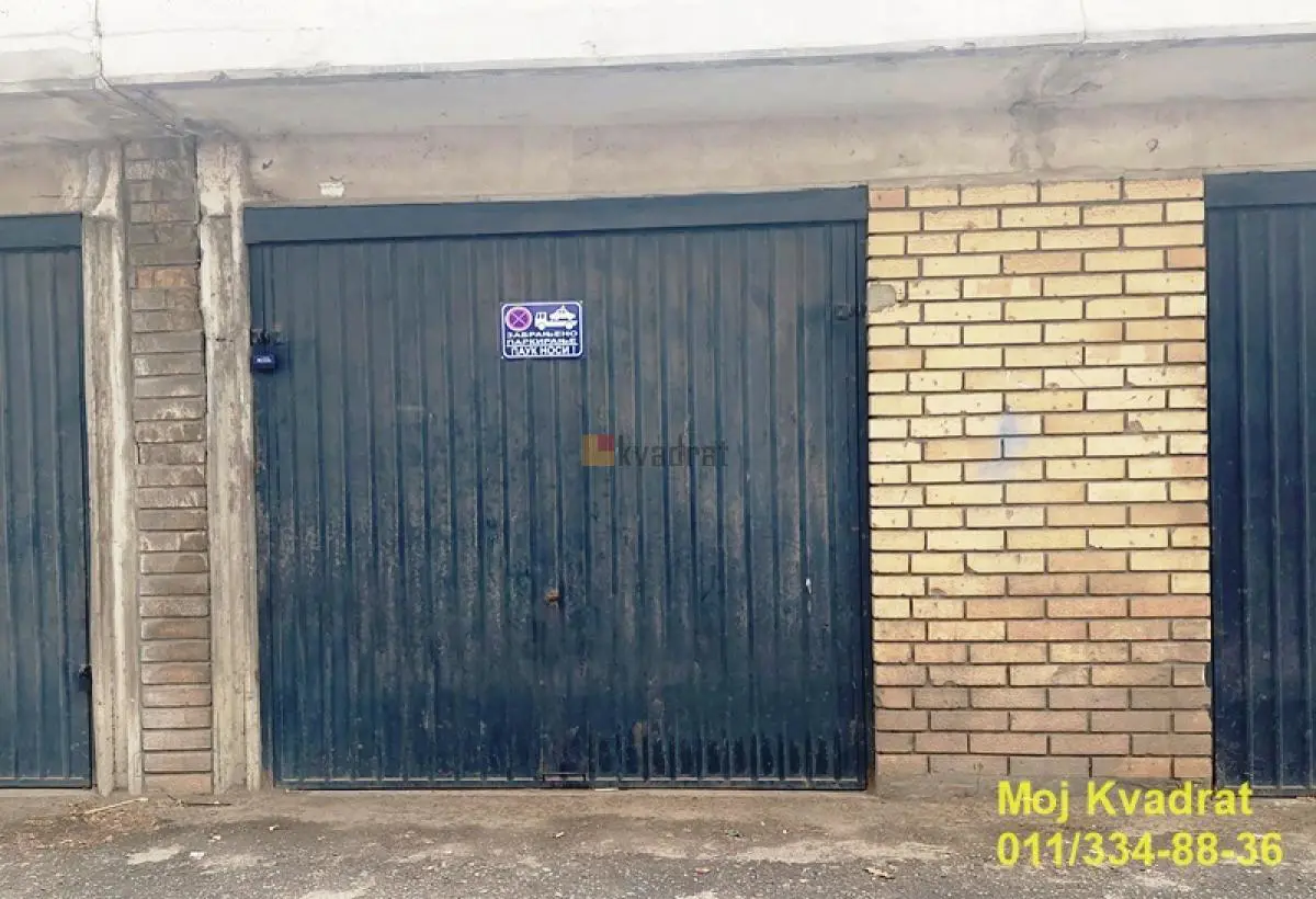 garaža Beograd Blok 61 Dr Ivana Ribara  uknjizeni 