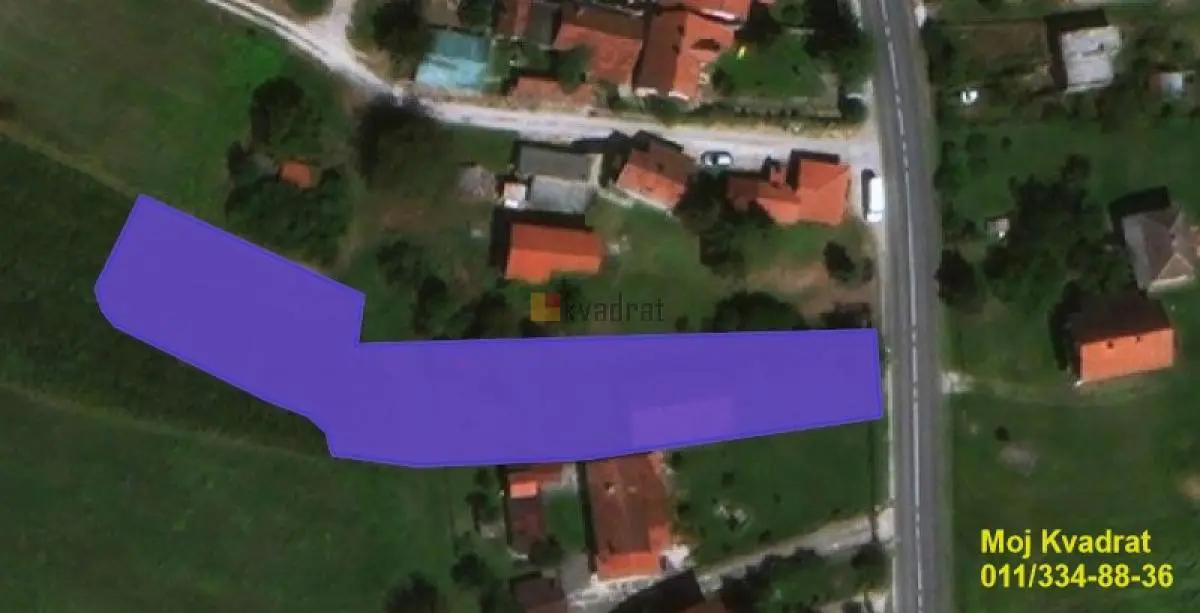 Beograd Barajevo  uknjizeni plac 120000 evra 