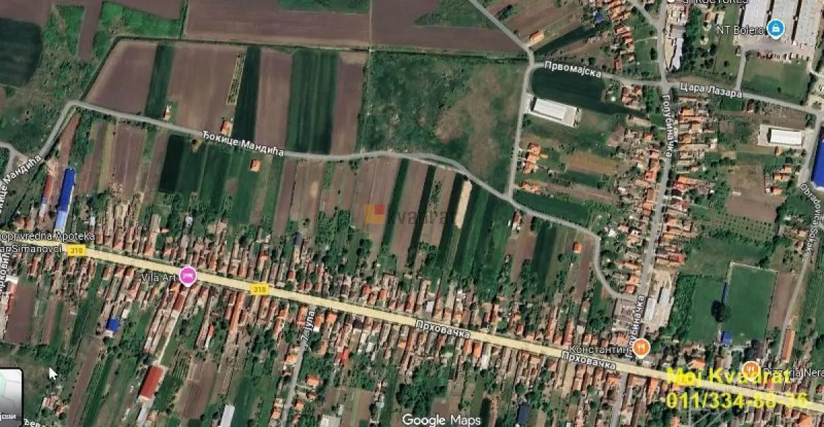 plac Zemun Ugrinovci 147000 evra 