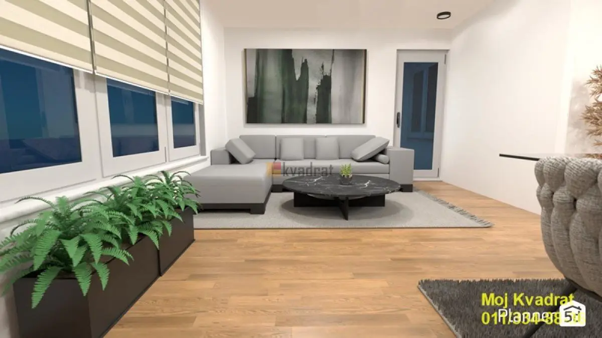 stanovi Beograd Ljube Nedića  novogradnja Trosoban 