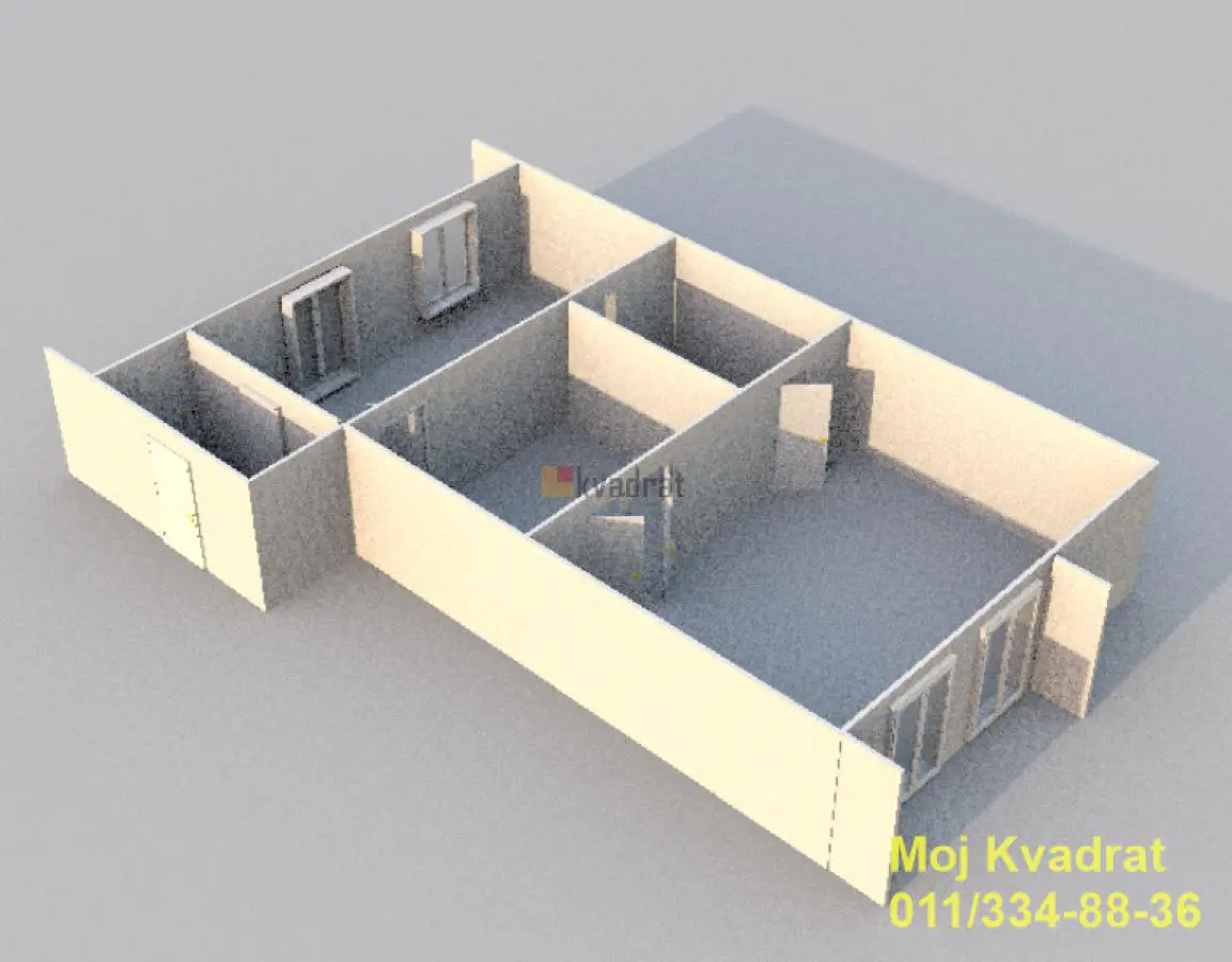 Beograd Vračar  uknjizeni Dvosoban stanovi 224000 evra 