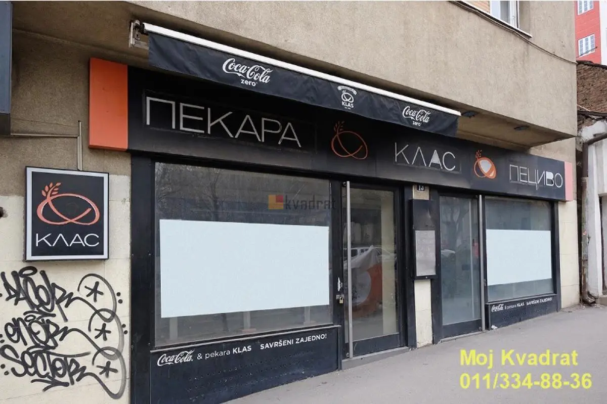 Beograd Vračar poslovni prostor 2250 evra 