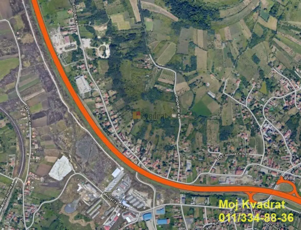 Beograd Grocka  uknjizeni plac 210950 evra 