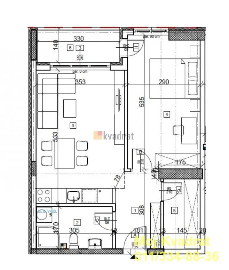 Beograd Voždovac  novogradnja Dvosoban stanovi 190904 evra 