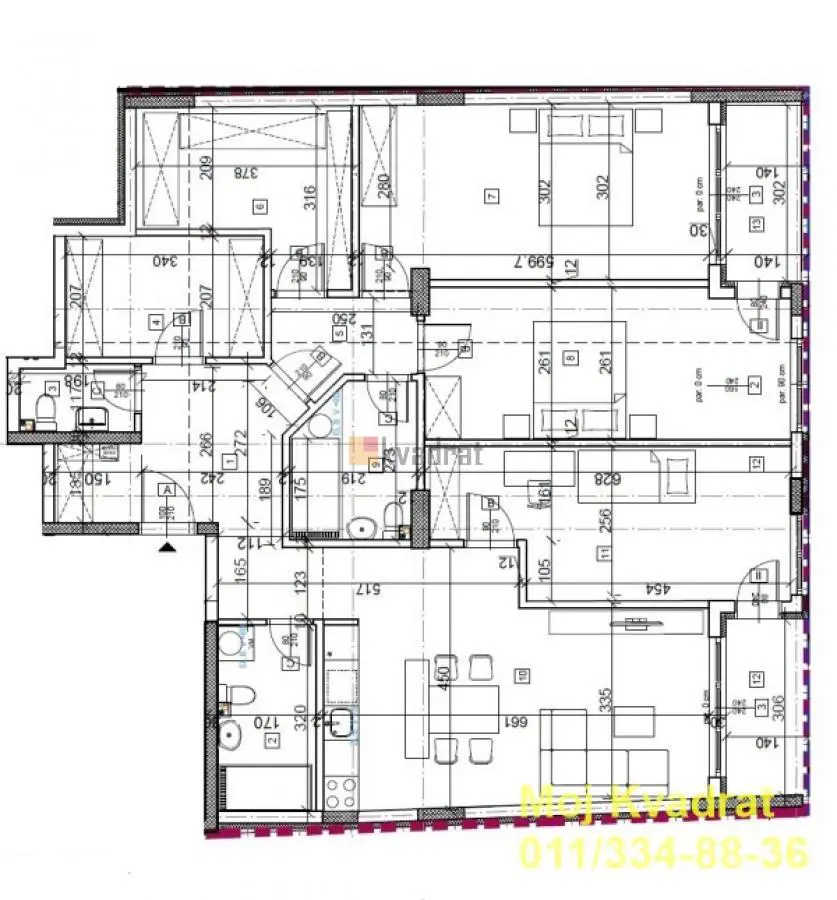 Beograd Voždovac  novogradnja Petosoban stanovi 485830 evra 