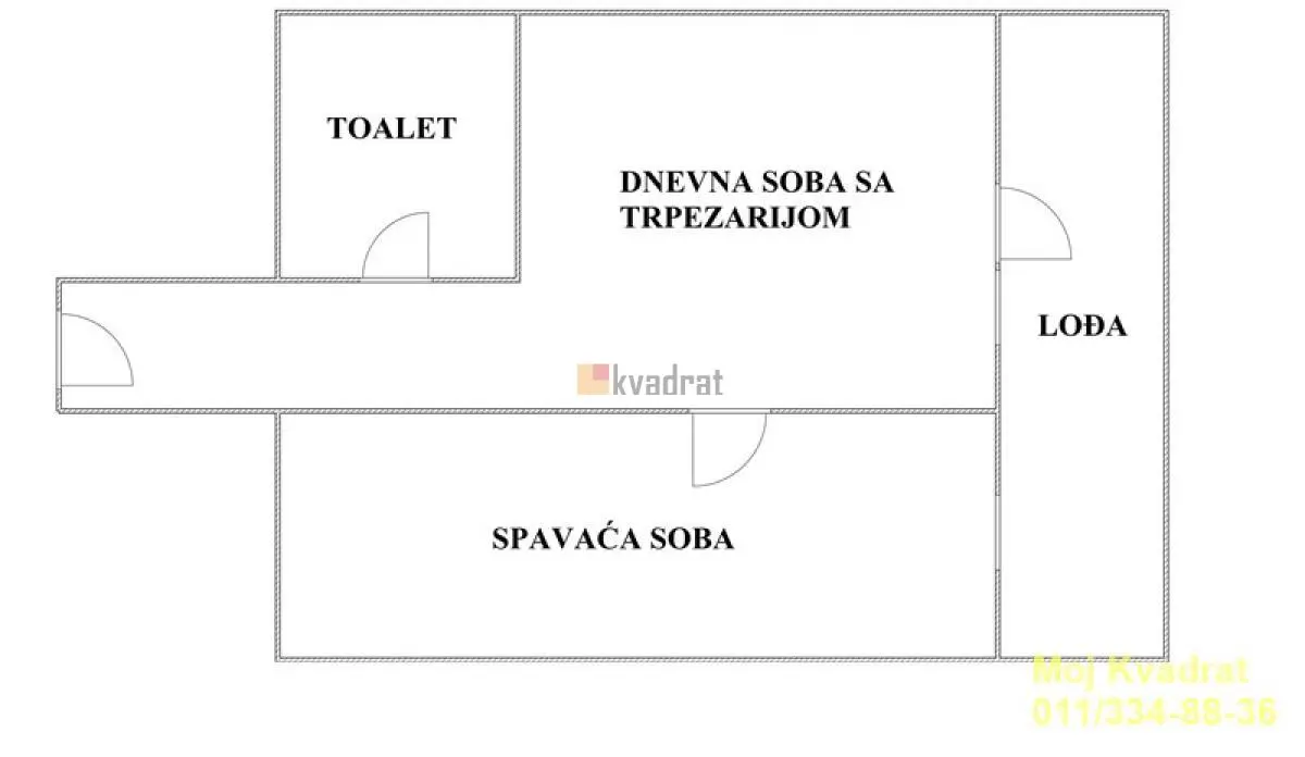  uknjizeni Jednoiposoban stanovi Zvezdara Mirijevo I II III IV 96000 evra 