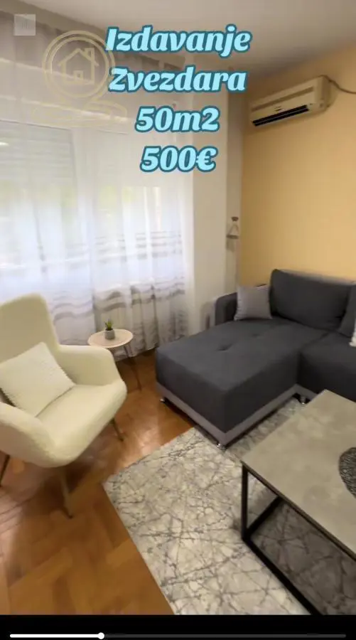 Dvosoban stanovi Zvezdara - 500 evra 
