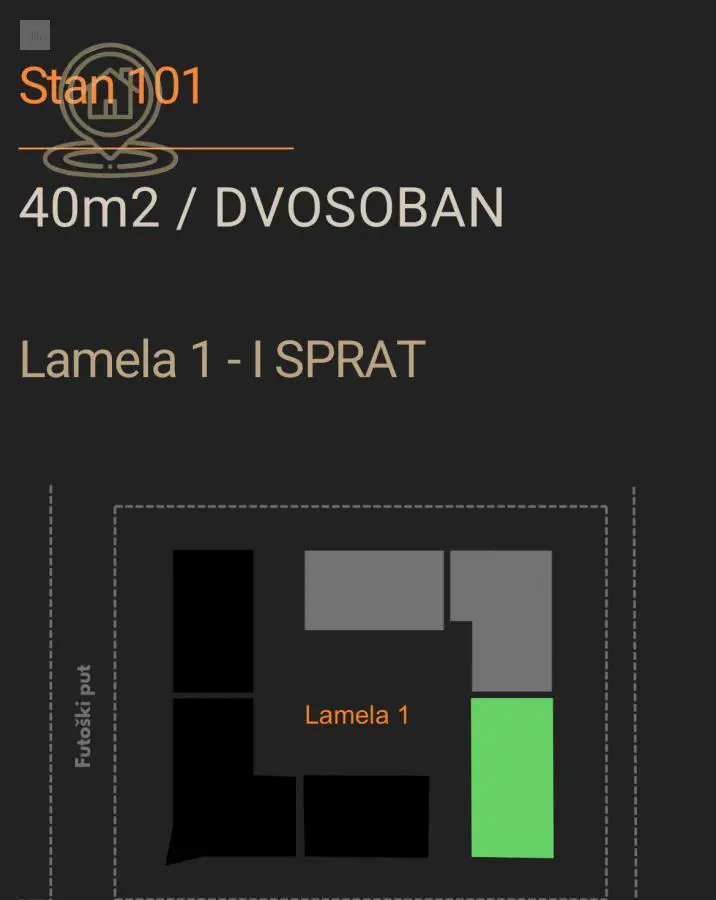Novi Sad Telep  novogradnja Dvosoban stanovi 92727 evra 