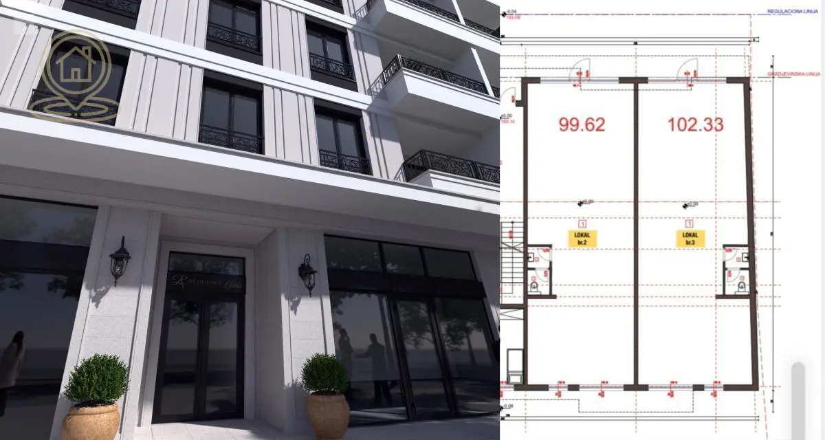poslovni prostor Centar - 3050 evra 