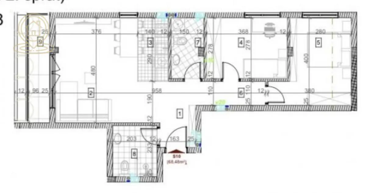 Novi Sad Sremska Kamenica Trosoban stanovi 178048 evra 