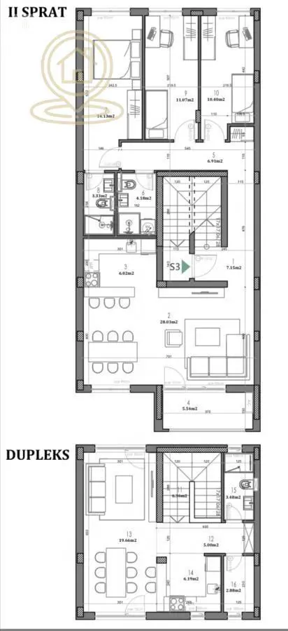 Novi Sad Telep  novogradnja Petosoban stanovi 289800 evra 